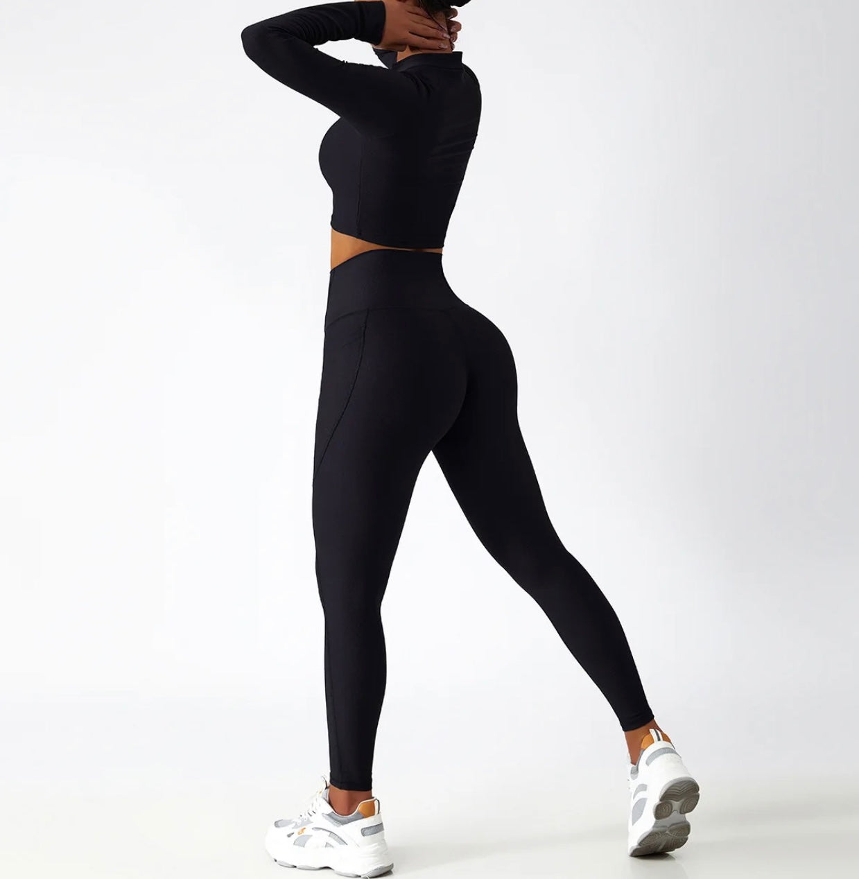 Ensemble Tanya Manches Longues - Noir