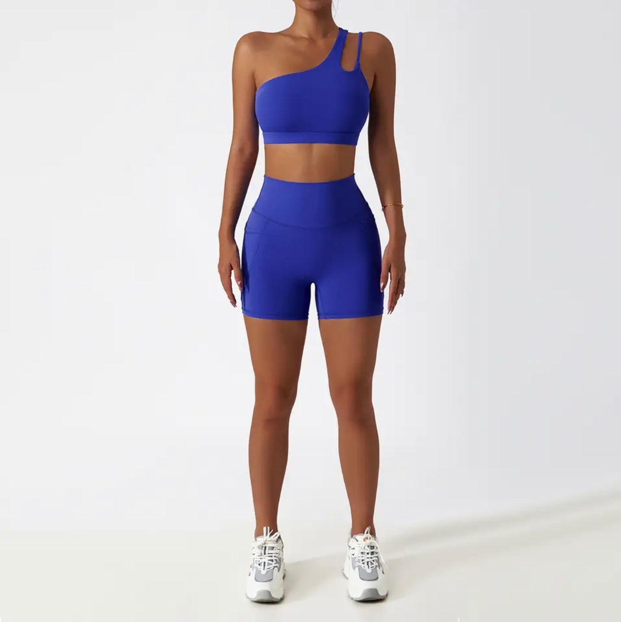 Ensemble Lila Short - Bleu