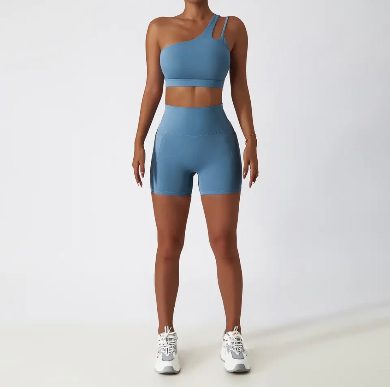 Ensemble Lila Short - Bleu Pastel