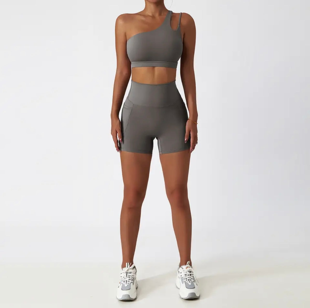 Ensemble Lila Short - Gris
