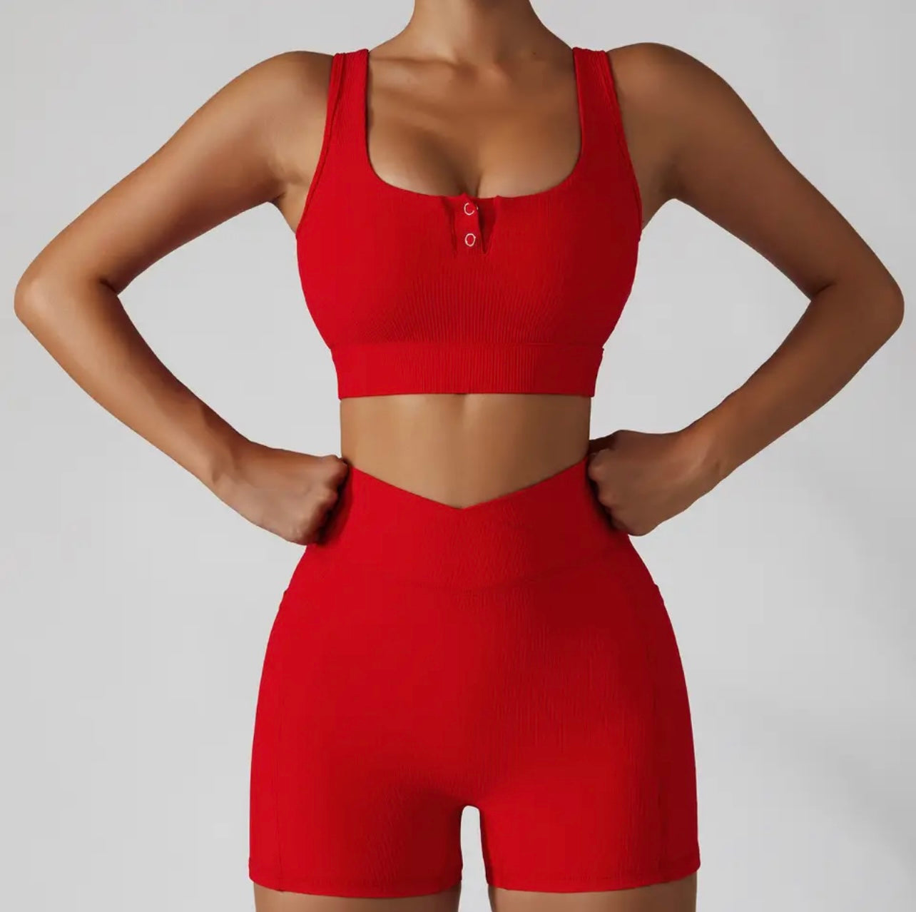 Ensemble Jade Short - Rouge