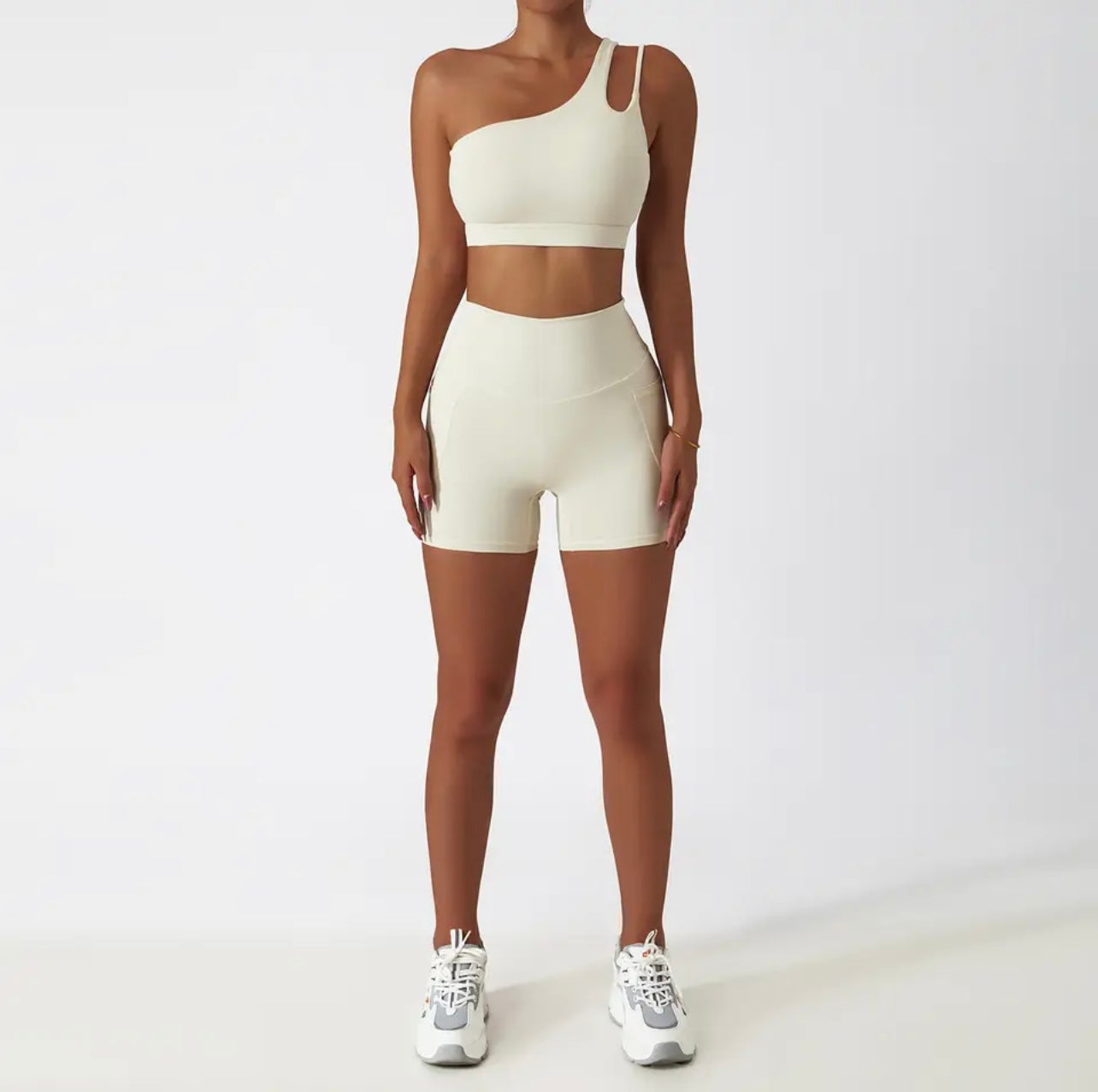 Ensemble Lila Short - Blanc Crème