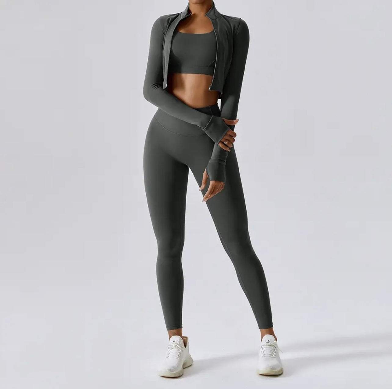 Ensemble Mira Legging - Vert kaki